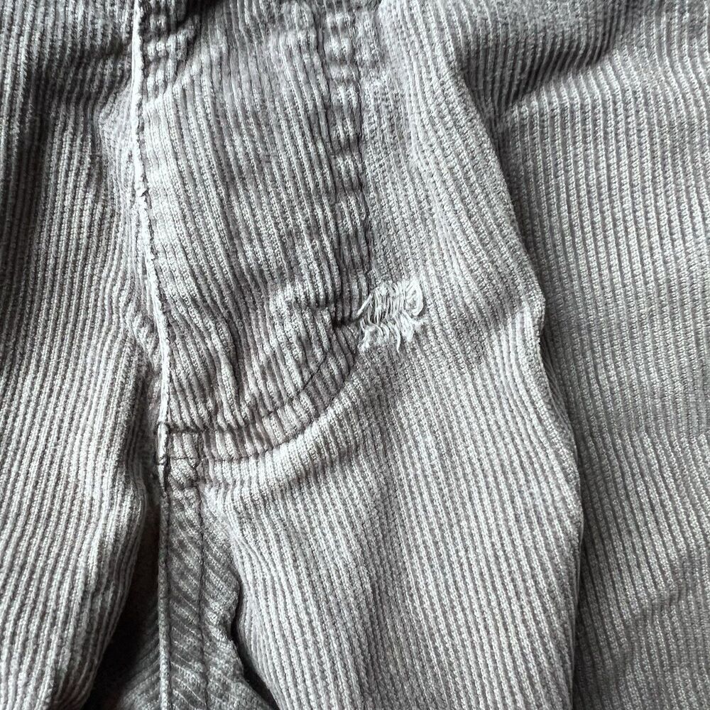 Patagonia 100% Organic Cotton Grey Corduroy Straight Leg Pants Men's 30x32 READ - Picture 5 of 12